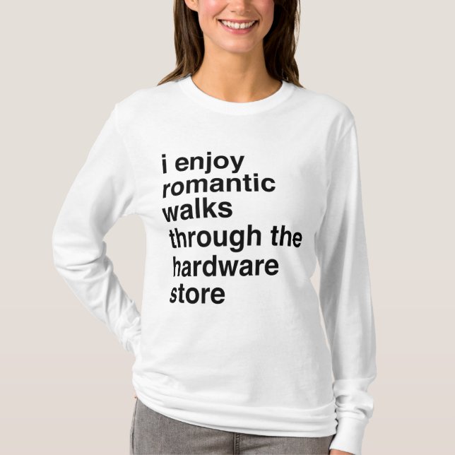 Camiseta Compro Funny Woodworker Carpenter Hardware Store (Frente)