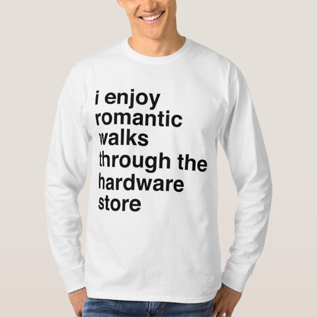 Camiseta Compro Funny Woodworker Carpenter Hardware Store (Frente)