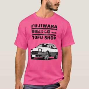 Camiseta Compro inicial D Fujiwara Tofu Ae86 Manga
