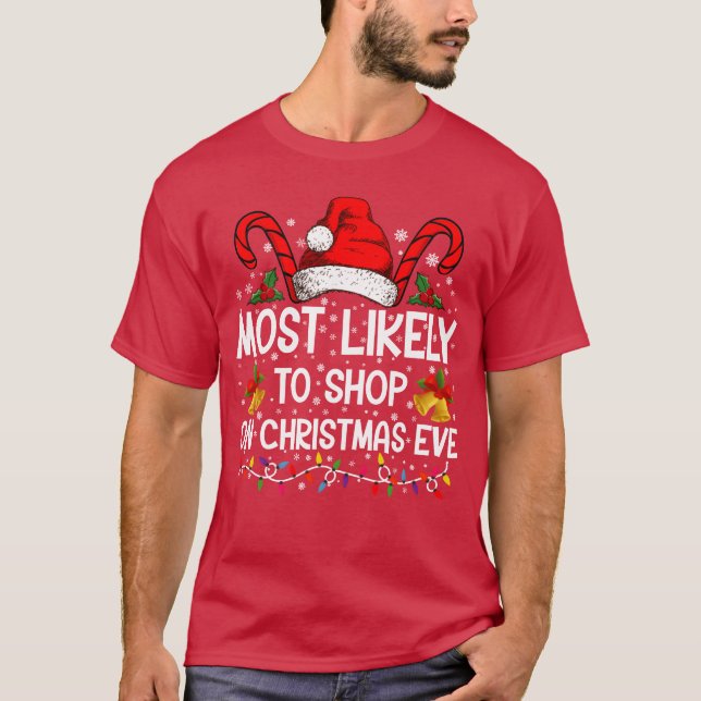 Camiseta Compro Mais Provável Na Véspera De Natal De Batata (Frente)