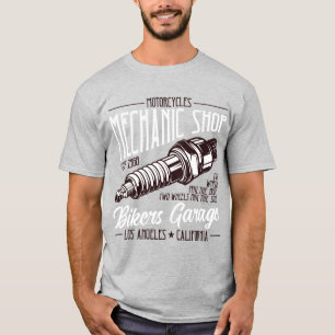 Camiseta Compro Mecânico de Motocicleta
