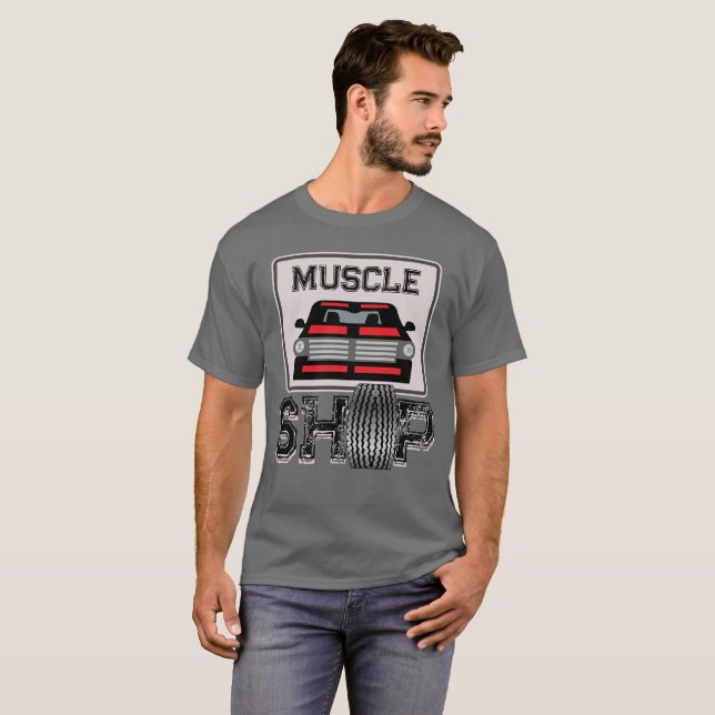 Camiseta Compro Muscular Cultura de Carros (Frente Completa)