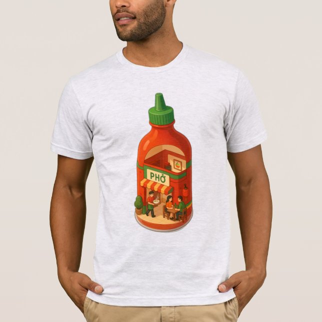Camiseta Compro Sriracha Pho (Frente)