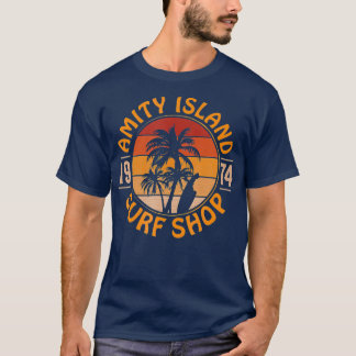 Camiseta Compro Surf da Ilha Amity Vintage 1974