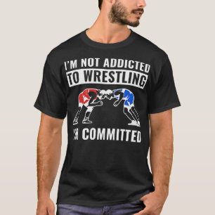 Camiseta Comprometido à Luta Engraçado Luta Amador