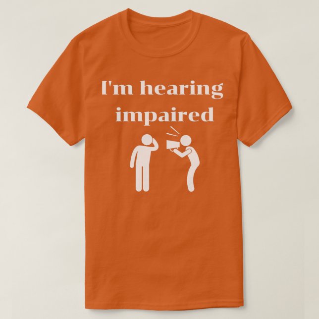 Camiseta Compromisso auditivo 4 (Frente do Design)