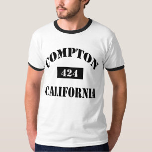 Camiseta Compton,Ca 424 — T-Shirt