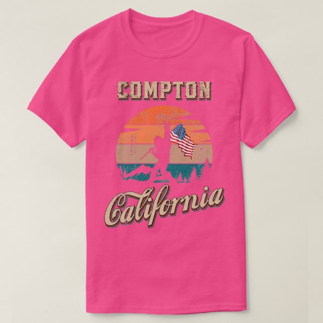 Camiseta Compton California (Frente do Design)
