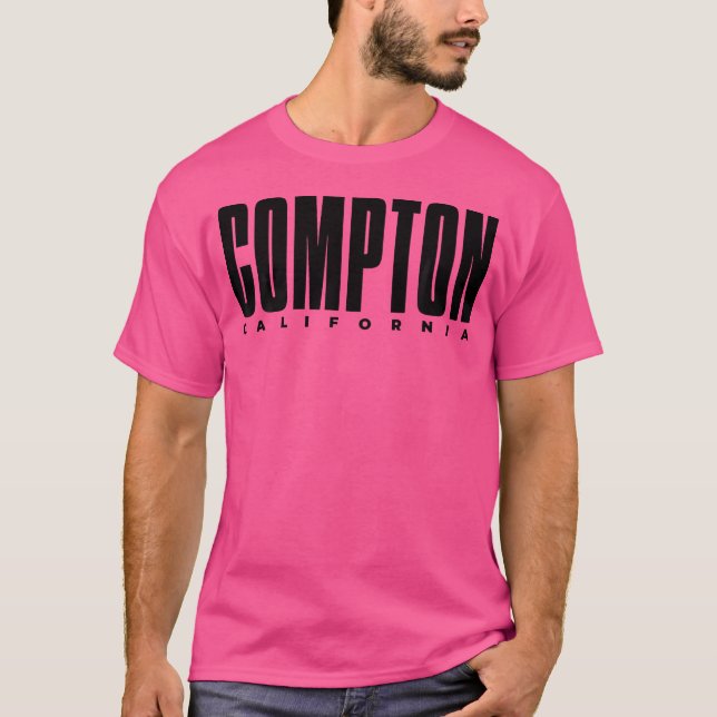 Camiseta Compton California - Hood Hip Hop (Frente)