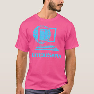 Camiseta Compuserve Internet Para o Homem