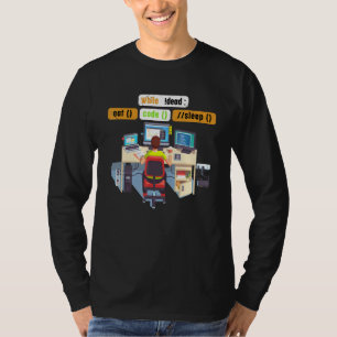 Camiseta Computação Ciência Python Coder Comer Código Humor