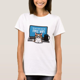 Camiseta Computador Cat