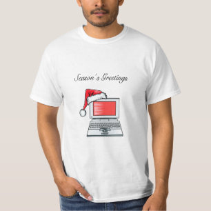 Camiseta Computador do Natal