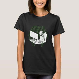 Camiseta Computador Jogador Homens Mulheres Crianças Wasd T
