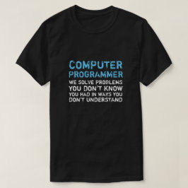 Camiseta Computador Programador Engraçado T-shirt