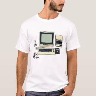 Camiseta Computador Retro Commodore 64 (Lenda)