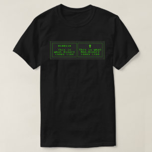 Camiseta Computador Retro Não Binário/Enby