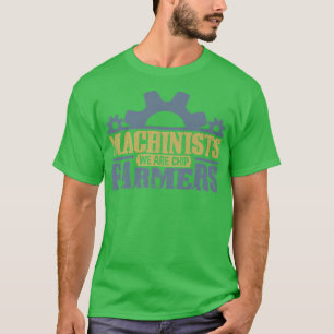 Camiseta Computadores são fazendeiros de chips e engenheiro