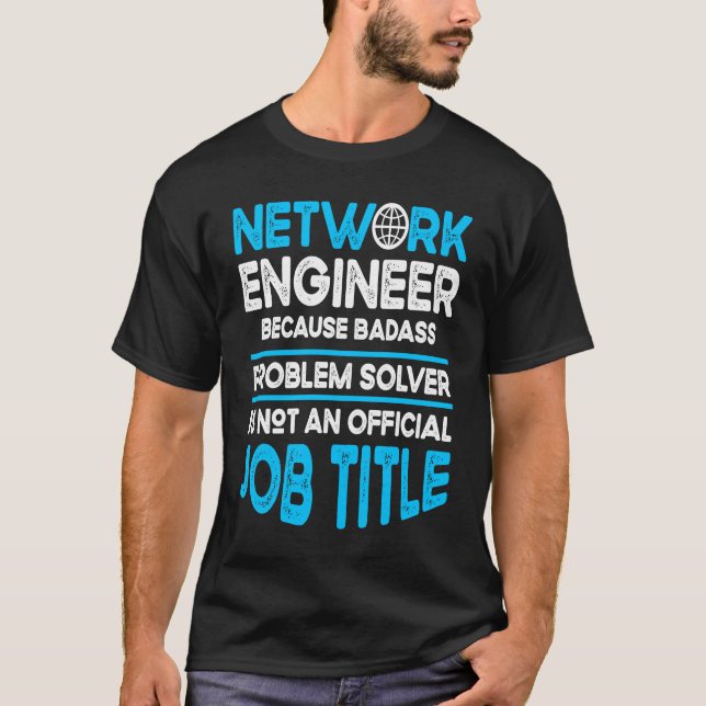 Camiseta Computer Network Engineering Network Engineer  1 (Frente)