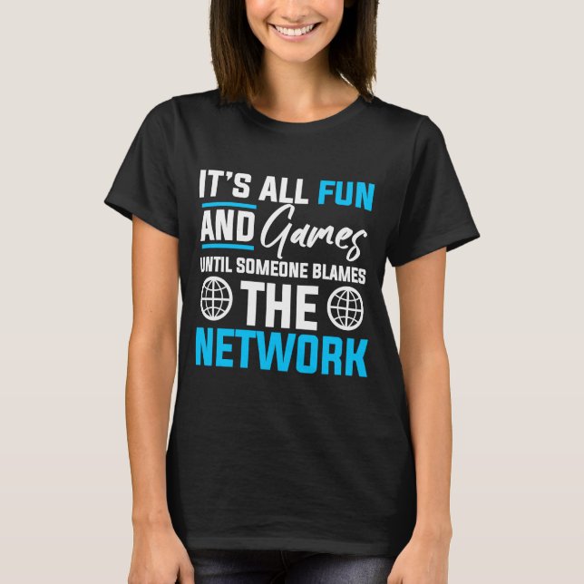 Camiseta Computer Network Engineering Network Engineer  4 (Frente)
