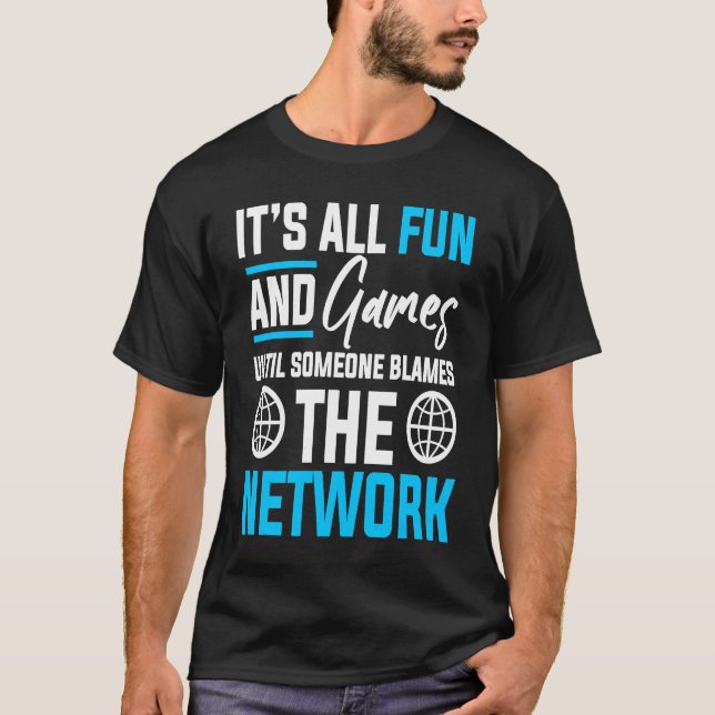 Camiseta Computer Network Engineering Network Engineer  4 (Frente)