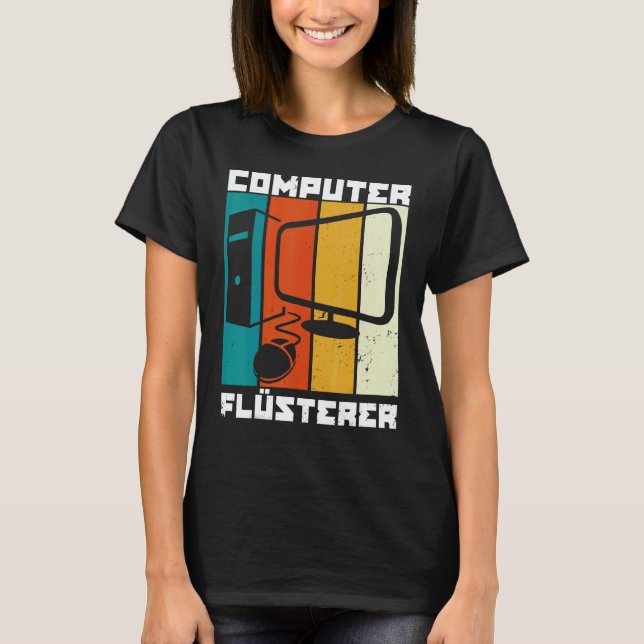Camiseta Computer Scientist Admin IT Technician Network Pro (Frente)