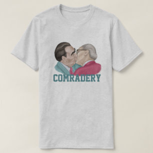 Camiseta Comradery - Brezhnev beijando Honecker
