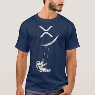 Camiseta Comunhão de cadeia de bloqueio criptomoeda de crip