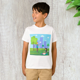 Camiseta Comunicação em Mídia Social no Parque da Cidade