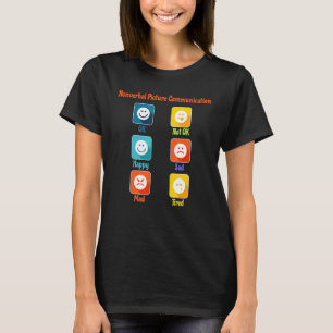 Camiseta Comunicação Não Verbal Autismo Aba Slp Spe