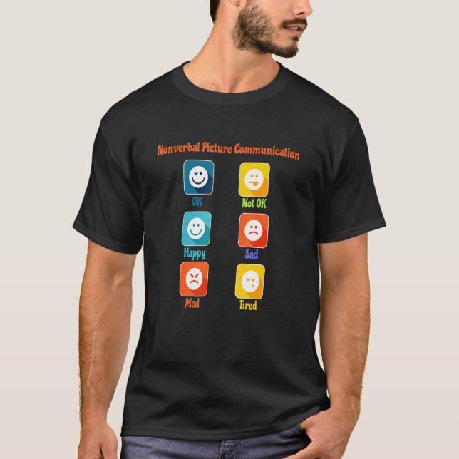 Camiseta Comunicação Não Verbal Autismo Aba Slp Spe (Frente)
