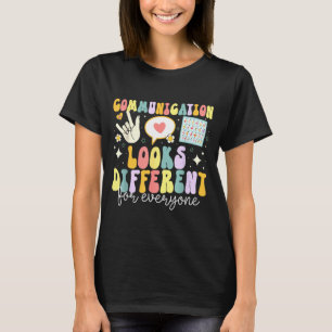 Camiseta Comunicação Parece Diferente Para Todos Discurso