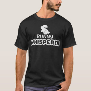 Camiseta Comunicador de Coelho Engraçado Animal de Fazenda