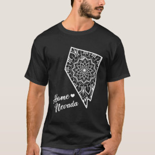 Camiseta Comunidade do Orgulho Estatal Fractal Mandala em N