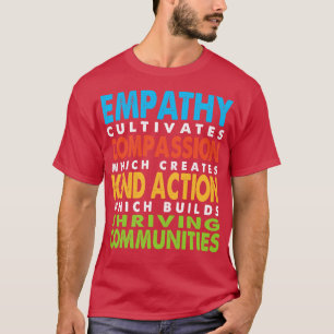 Camiseta Comunidades de Ação do Tipo Compaixão por Empatia