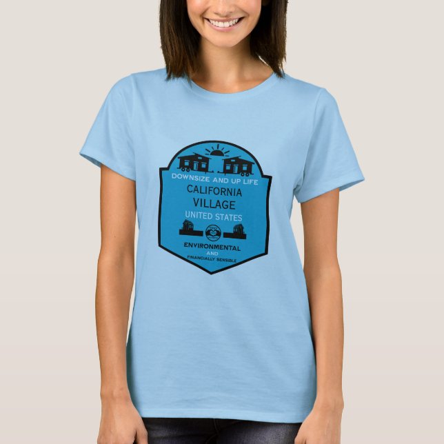 Camiseta Comunidades de Casa Pequena Editáveis (Frente)