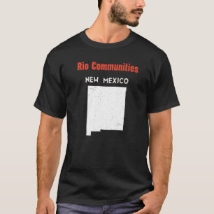 Camiseta Comunidades do Rio EUA Estado América Viagem Novo