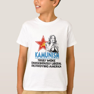 Camiseta Comunismo Anti Kamala Vote Trump 2024 Divertido Po