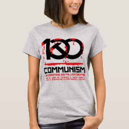 Camiseta Comunismo, celebrando 100 milhões de mortes
