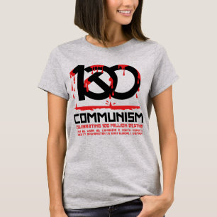Camiseta Comunismo, celebrando 100 milhões de mortes