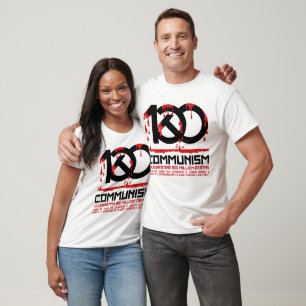 Camiseta Comunismo, celebrando 100 milhões de mortes