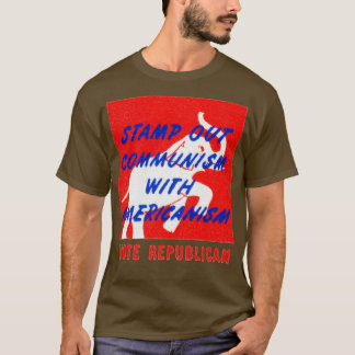 Camiseta Comunismo de saída dos anos 50
