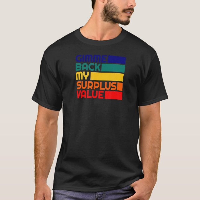 Camiseta Comunismo esquerdista Citação de Protesto Valor Ex (Frente)