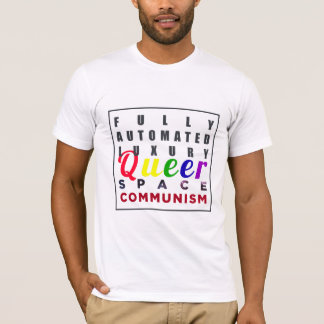 Camiseta Comunismo estranho luxuoso inteiramente