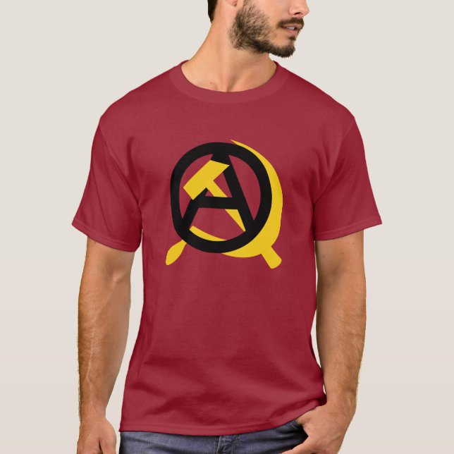 Camiseta Comunista do anarquista (Frente)
