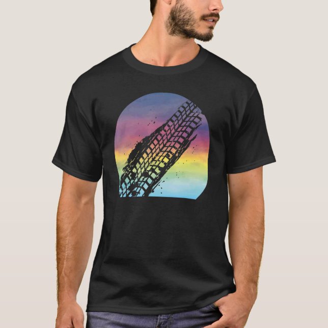 Camiseta Comutação de Comutação de Pneus de Comutação Cuda  (Frente)