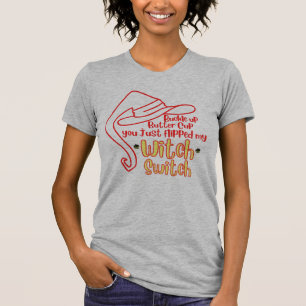 Camiseta Comutador de Bruxas para Cima