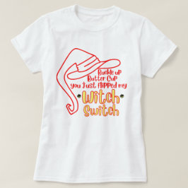 Camiseta Comutador de Bruxas para Cima