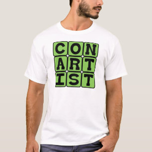 Camiseta Con Artist, Confidence Man