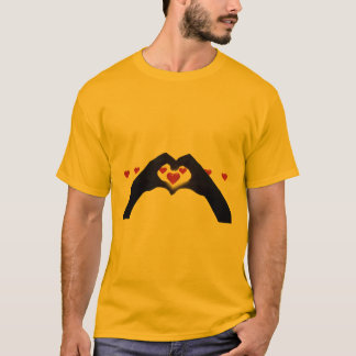 Camiseta “Con el corazón en la mano”